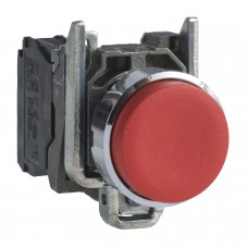 Кнопка 22 мм красная с возвратом XB4BL42