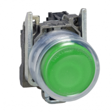 Кнопка 22 мм зеленая XB4BP31