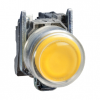 Кнопка 22 мм желтая XB4BP51