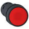 Кнопка 22 мм красная с возвратом 1NC XB7NA42